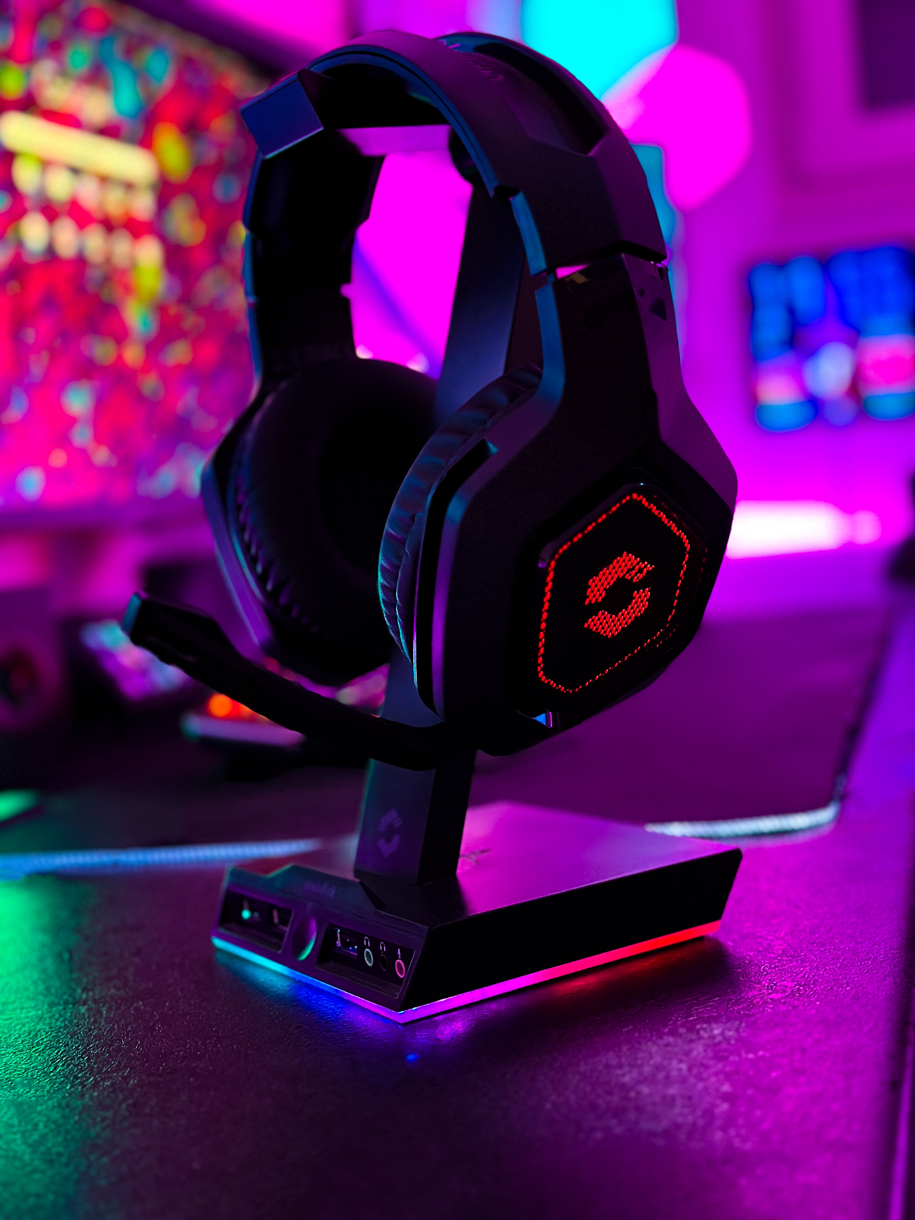 Gaming 2025 headset led